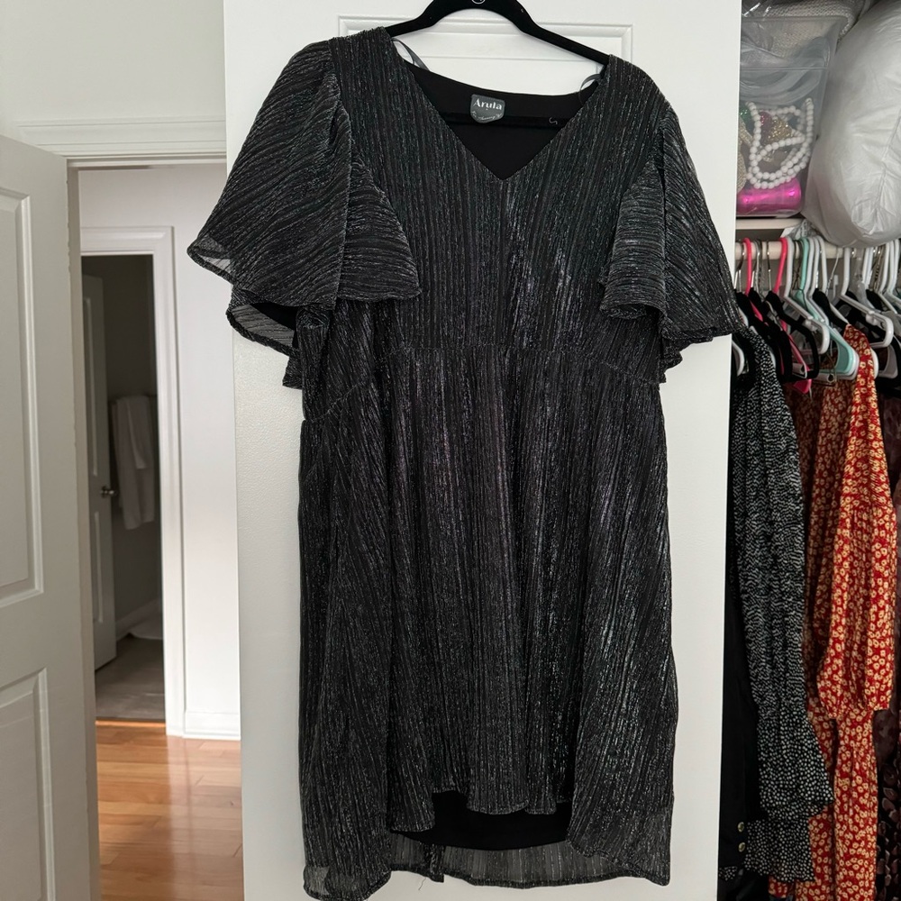 Arula black mini dress